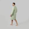 imageComfy Cubs 100 Cotton Muslin Bathrobe  4Layer Absorbent Robe with Pockets ampamp Belt for Bath Spa or LoungingSage