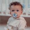 imageComfy Cubs Baby Pacifiers 4 Pack for 018 Months  Soft BreastLike Nipple Shape  CPSIA Compliant Silicone Pacifier for Newborns  Girl Pack Baby Essentials  Ideal Newborn Gift Set  BlueBlue