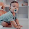 imageComfy Cubs Baby Pacifiers 4 Pack for 018 Months  Soft BreastLike Nipple Shape  CPSIA Compliant Silicone Pacifier for Newborns  Girl Pack Baby Essentials  Ideal Newborn Gift Set  BlueGreen