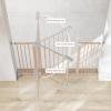 imageComfy Cubs Baby Safety Gate with 3 Extensions  Adjustable 42quot x 19quot x 30quot Q195 Steel Doorway Barrier  PowderCoated Finish for Stairs and Doorways  WalkThrough Design Pet Gate  BlackBlush