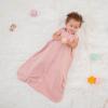 imageComfy Cubs Baby Sleep Sack 1824 Months XLarge  Soft 100 Cotton Wearable Blanket for Babies ampamp Toddlers  Breathable Sleeveless Sleep Bag for Baby with Covered Zipper  GreyBlush  Mauve