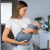 imageComfy Cubs Easy Swaddle Blanket 3 Pack  100 Cotton Newborn Wrap Small for 03 Months Infants with Adjustable Velcro Breathable and Durable Sleep Sack for Babies  Blush Mauve ampamp MulberryStone  Nomadic Blue  Azul