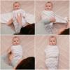 imageComfy Cubs Easy Swaddle Blanket 3 Pack  100 Cotton Newborn Wrap Small for 03 Months Infants with Adjustable Velcro Breathable and Durable Sleep Sack for Babies  Blush Mauve ampamp MulberryGrey