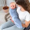 imageComfy Cubs Easy Swaddle Blanket with Zipper Closure 3 Pack  100 Cotton Newborn Wrap Small for 03 Months Infants Breathable and Durable Sleep Sack for Babies  Light Blush Blush ampamp MauveStone  Pacific Blue  Sage