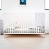imageComfy Cubs Fitted Crib Sheet  100 Cotton Baby Crib Mattress Sheet for Boys and Girls  Fully Elasticized Hem for Snug Fit Over Standard Crib and Toddler Mattresses Pack of 2Grey