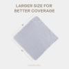 imageComfy Cubs Hooded Baby Towel 2Pack Large 32 x 32 Inch  6 Layer 100 Muslin Cotton for Babies Toddlers and Kids  Soft ampamp Absorbent Baby Bath Towels  Unisex Design for Bath Time  BlushSlate