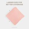 imageComfy Cubs Hooded Baby Towel 2Pack Large 32 x 32 Inch  6 Layer 100 Muslin Cotton for Babies Toddlers and Kids  Soft ampamp Absorbent Baby Bath Towels  Unisex Design for Bath Time  BlushLace