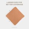 imageComfy Cubs Hooded Baby Towel 2Pack Large 32 x 32 Inch  6 Layer 100 Muslin Cotton for Babies Toddlers and Kids  Soft ampamp Absorbent Baby Bath Towels  Unisex Design for Bath Time  BlushCaramel