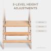 imageComfy Cubs Kids Step Stool for Ages 3 3 Height Adjustable Toddler Tower Montessori Furniture Designed in The US  Toddler Standing Tower for Kitchen Sink ampamp Bathroom Access  Pacific BlueBlush