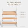 imageComfy Cubs Kids Step Stool for Ages 3 3 Height Adjustable Toddler Tower Montessori Furniture Designed in The US  Toddler Standing Tower for Kitchen Sink ampamp Bathroom Access  Pacific BlueWhite