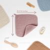 imageComfy Cubs Muslin Baby Washcloths 10 Pack  Soft 6Layer Cotton Wash Cloths for Sensitive Skin  10quotx10quot Large Gentle Absorbent Infant Essentials for Newborn and Toddlers  WhiteMauve