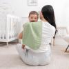 imageComfy Cubs Muslin Baby Washcloths 10 Pack  Soft 6Layer Cotton Wash Cloths for Sensitive Skin  10quotx10quot Large Gentle Absorbent Infant Essentials for Newborn and Toddlers  WhiteSage
