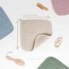 imageComfy Cubs Muslin Baby Washcloths 10 Pack  Soft 6Layer Cotton Wash Cloths for Sensitive Skin  10quotx10quot Large Gentle Absorbent Infant Essentials for Newborn and Toddlers  WhiteSand