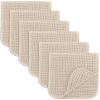 imageComfy Cubs Muslin Baby Washcloths 10 Pack  Soft 6Layer Cotton Wash Cloths for Sensitive Skin  10quotx10quot Large Gentle Absorbent Infant Essentials for Newborn and Toddlers  WhiteSand
