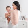 imageComfy Cubs Muslin Baby Washcloths 10 Pack  Soft 6Layer Cotton Wash Cloths for Sensitive Skin  10quotx10quot Large Gentle Absorbent Infant Essentials for Newborn and Toddlers  WhiteBlush
