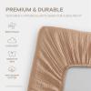 imageComfy Cubs Muslin Bassinet Sheet  100 Soft Cotton Fabric Breathable ampamp Gentle for Babys Sensitive Skin  Universal Fit with Secure Elastic Edging GiftReady Packaging  BlushCedar