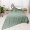 imageComfy Cubs Muslin Blanket for Adults Queen 90quot x 90quot  6 Layer Soft Breathable ampamp Lightweight Muslin Adult Blanket  Machine Washable ampamp Designed in The US Bedding for All Seasons  SandFern