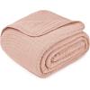 imageComfy Cubs Muslin Blanket for Adults Queen 90quot x 90quot  6 Layer Soft Breathable ampamp Lightweight Muslin Adult Blanket  Machine Washable ampamp Designed in The US Bedding for All Seasons  SandBlush