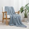 imageComfy Cubs Muslin Blanket for Adults Queen 90quot x 90quot  6 Layer Soft Breathable ampamp Lightweight Muslin Adult Blanket  Machine Washable ampamp Designed in The US Bedding for All Seasons  SandPacific Blue