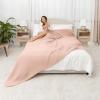 imageComfy Cubs Muslin Blanket for Adults Queen 90quot x 90quot  6 Layer Soft Breathable ampamp Lightweight Muslin Adult Blanket  Machine Washable ampamp Designed in The US Bedding for All Seasons  SandBlush
