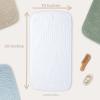 imageComfy Cubs Muslin Burp Cloths 20quot x 10quot Pack of 10  Large 6Layer Ultra Absorbent 100 Cotton for Baby Drool and Messes  Soft Safe ampamp Gentle Baby Burp Cloths for Boys ampamp Girls  BlushWhite