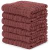 imageComfy Cubs Muslin Burp Cloths 20quot x 10quot Pack of 10  Large 6Layer Ultra Absorbent 100 Cotton for Baby Drool and Messes  Soft Safe ampamp Gentle Baby Burp Cloths for Boys ampamp Girls  BlushWine