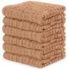 imageComfy Cubs Muslin Burp Cloths 20quot x 10quot Pack of 10  Large 6Layer Ultra Absorbent 100 Cotton for Baby Drool and Messes  Soft Safe ampamp Gentle Baby Burp Cloths for Boys ampamp Girls  BlushCaramel