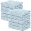 imageComfy Cubs Muslin Burp Cloths 20quot x 10quot Pack of 10  Large 6Layer Ultra Absorbent 100 Cotton for Baby Drool and Messes  Soft Safe ampamp Gentle Baby Burp Cloths for Boys ampamp Girls  BlushSky Blue