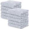imageComfy Cubs Muslin Burp Cloths 20quot x 10quot Pack of 10  Large 6Layer Ultra Absorbent 100 Cotton for Baby Drool and Messes  Soft Safe ampamp Gentle Baby Burp Cloths for Boys ampamp Girls  BlushSlate