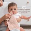 imageComfy Cubs Muslin Burp Cloths 20quot x 10quot Pack of 10  Large 6Layer Ultra Absorbent 100 Cotton for Baby Drool and Messes  Soft Safe ampamp Gentle Baby Burp Cloths for Boys ampamp Girls  BlushBlush