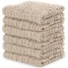 imageComfy Cubs Muslin Burp Cloths 20quot x 10quot Pack of 10  Large 6Layer Ultra Absorbent 100 Cotton for Baby Drool and Messes  Soft Safe ampamp Gentle Baby Burp Cloths for Boys ampamp Girls  BlushSand