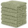 imageComfy Cubs Muslin Burp Cloths 20quot x 10quot Pack of 10  Large 6Layer Ultra Absorbent 100 Cotton for Baby Drool and Messes  Soft Safe ampamp Gentle Baby Burp Cloths for Boys ampamp Girls  BlushSage