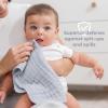 imageComfy Cubs Muslin Burp Cloths 20quot x 10quot Pack of 10  Large 6Layer Ultra Absorbent 100 Cotton for Baby Drool and Messes  Soft Safe ampamp Gentle Baby Burp Cloths for Boys ampamp Girls  BlushSlate
