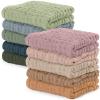 imageComfy Cubs Muslin Burp Cloths 20quot x 10quot Pack of 10  Large 6Layer Ultra Absorbent 100 Cotton for Baby Drool and Messes  Soft Safe ampamp Gentle Baby Burp Cloths for Boys ampamp Girls  BlushMulticolor