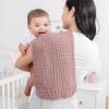 imageComfy Cubs Muslin Burp Cloths 20quot x 10quot Pack of 10  Large 6Layer Ultra Absorbent 100 Cotton for Baby Drool and Messes  Soft Safe ampamp Gentle Baby Burp Cloths for Boys ampamp Girls  BlushMauve