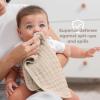 imageComfy Cubs Muslin Burp Cloths 20quot x 10quot Pack of 10  Large 6Layer Ultra Absorbent 100 Cotton for Baby Drool and Messes  Soft Safe ampamp Gentle Baby Burp Cloths for Boys ampamp Girls  BlushSand