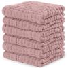 imageComfy Cubs Muslin Burp Cloths 20quot x 10quot Pack of 10  Large 6Layer Ultra Absorbent 100 Cotton for Baby Drool and Messes  Soft Safe ampamp Gentle Baby Burp Cloths for Boys ampamp Girls  BlushMauve
