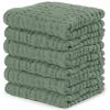 imageComfy Cubs Muslin Burp Cloths 20quot x 10quot Pack of 10  Large 6Layer Ultra Absorbent 100 Cotton for Baby Drool and Messes  Soft Safe ampamp Gentle Baby Burp Cloths for Boys ampamp Girls  BlushFern
