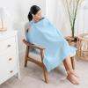 imageComfy Cubs Muslin Nursing Cover  100 Muslin Breastfeeding Cover for Moms  Soft ampamp Breathable Baby Nursing Scarf with Adjustable Neck Strap  Portable Lightweight ampamp Privacy Coverage  WineSky Blue