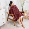 imageComfy Cubs Muslin Nursing Cover  100 Muslin Breastfeeding Cover for Moms  Soft ampamp Breathable Baby Nursing Scarf with Adjustable Neck Strap  Portable Lightweight ampamp Privacy Coverage  WineWine
