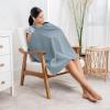 imageComfy Cubs Muslin Nursing Cover  100 Muslin Breastfeeding Cover for Moms  Soft ampamp Breathable Baby Nursing Scarf with Adjustable Neck Strap  Portable Lightweight ampamp Privacy Coverage  WinePacific Blue