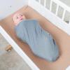 imageComfy Cubs Muslin Swaddle Blankets Pack of 4 47 x 47 Inches Soft Cotton Baby Blanket Set Large Multipurpose Swaddling Wraps for Newborns  SelfSoothing Swaddle  Sun Rainbow Rain DoodlePacific Blue