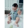 imageComfy Cubs Pacifier Clips 2 Pack  100 Food Grade Silicone Baby Pacifier Clips BPA ampamp PVC Free  CPSIA Certified Lightweight and Flexible Baby Gifts  Beige ampamp Light BeigeSlate