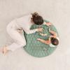 imageComfy Cubs Rectangle Kids Play Mat  Medium 48 x 72 inches Soft Quilted Baby Floor Mat with NonSlip Bottom  Plush Design for Toddlers Playtime and Relaxation  Comfortable and Durable  FernFern
