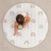 imageComfy Cubs Rectangle Kids Play Mat  Medium 48 x 72 inches Soft Quilted Baby Floor Mat with NonSlip Bottom  Plush Design for Toddlers Playtime and Relaxation  Comfortable and Durable  FernRainbow