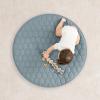 imageComfy Cubs Rectangle Kids Play Mat  Medium 48 x 72 inches Soft Quilted Baby Floor Mat with NonSlip Bottom  Plush Design for Toddlers Playtime and Relaxation  Comfortable and Durable  FernPacific Blue