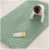 imageComfy Cubs Rectangle Kids Play Mat  Medium 48 x 72 inches Soft Quilted Baby Floor Mat with NonSlip Bottom  Plush Design for Toddlers Playtime and Relaxation  Comfortable and Durable  FernFern