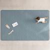 imageComfy Cubs Rectangle Kids Play Mat  Medium 48 x 72 inches Soft Quilted Baby Floor Mat with NonSlip Bottom  Plush Design for Toddlers Playtime and Relaxation  Comfortable and Durable  FernPacific Blue