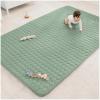 imageComfy Cubs Rectangle Kids Play Mat  Medium 48 x 72 inches Soft Quilted Baby Floor Mat with NonSlip Bottom  Plush Design for Toddlers Playtime and Relaxation  Comfortable and Durable  FernFern