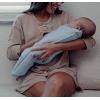 imageComfy Cubs Swaddle Blanket Baby Girl Boy Easy Zipper Wrap 2 Pack Newborn Infant Sleep Sack Small 03 Months BlueBlue